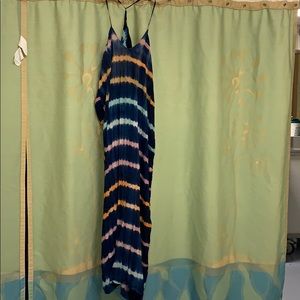 Lovestich tie dyed maxi dress